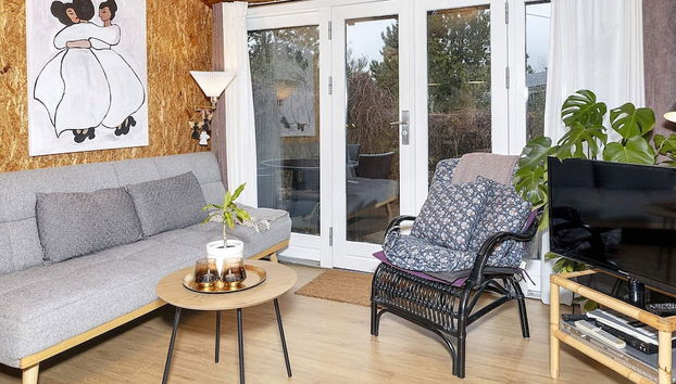 4 Person Holiday Home in Logstor - Foto 5, Zona de estar