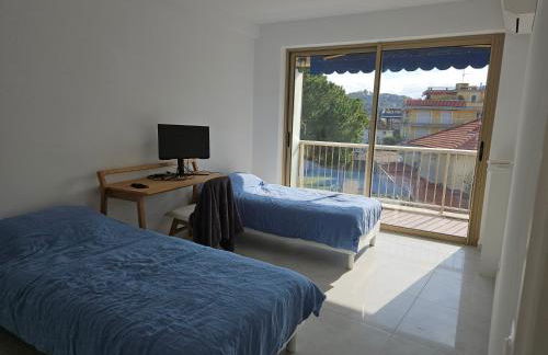 Cap d'Antibes Port Aubernon 3P vue Mer Piscine - Foto 11