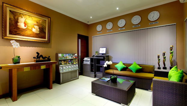 Sala de estar do lobby