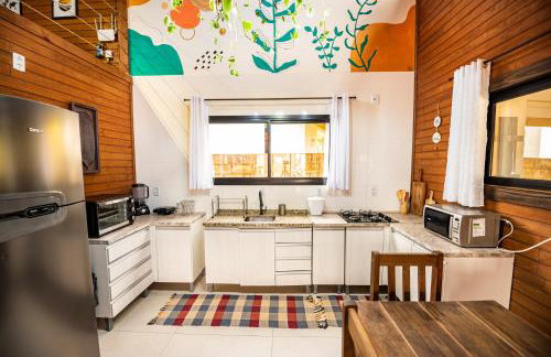 Cabana Aconchegante a 800m da Praia com 4 Quartos, Lareira Externa, Aquecedor em 2 Quartos, Netflix e Pet Friendly - Foto 4