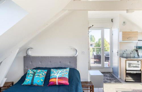 Teranga - Studio avec grande terrasse dans Rennes - Foto 12