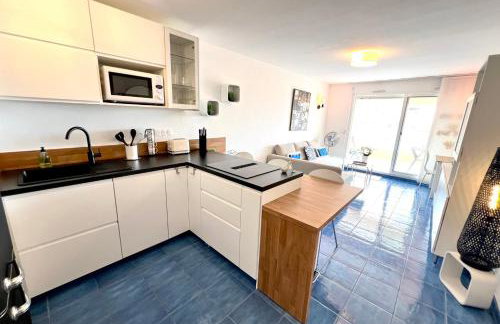 Golfe Juan - 4 People - Sea View - Swimming Pool - Garage - Foto 2
