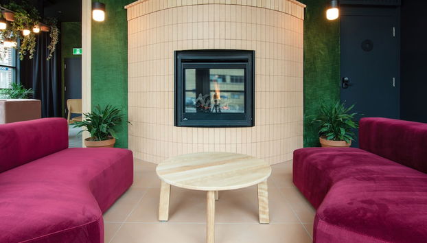 Zona de estar del vestíbulo