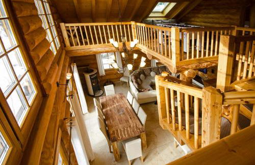 Luxus-Ferienhaus Blockhaus Chalet Nr 2 Toplage am Feldberg mit Sauna, Outdoor-Hottub, Kamin auf 1300m üM - Foto 35