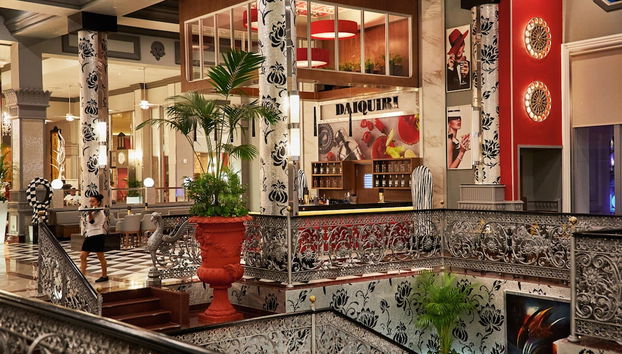 Sala de estar do lobby