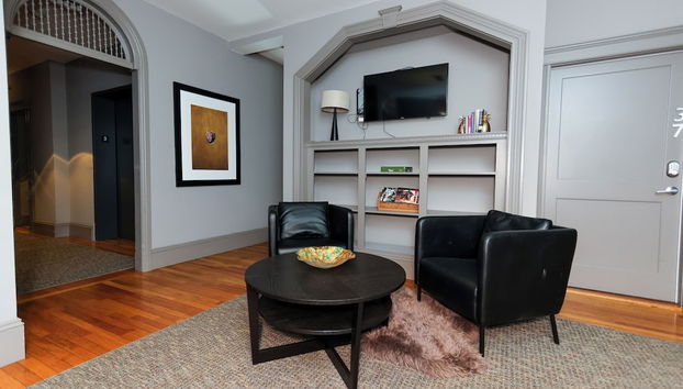 Sitzecke in der Lobby