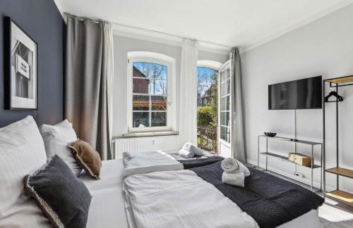 NASA Homes 4 Zimmer Altbauwohnung Zentral inkl Smart TV Netflix Garten - Foto 21