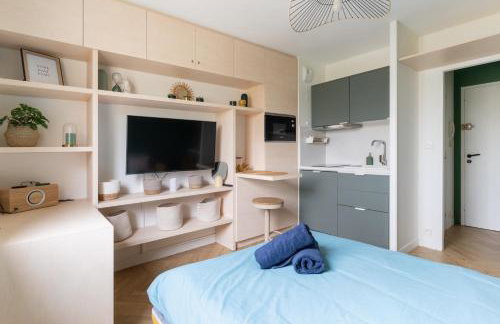 Studio refait à neuf avec Parking en Bord de Loire - Foto 6