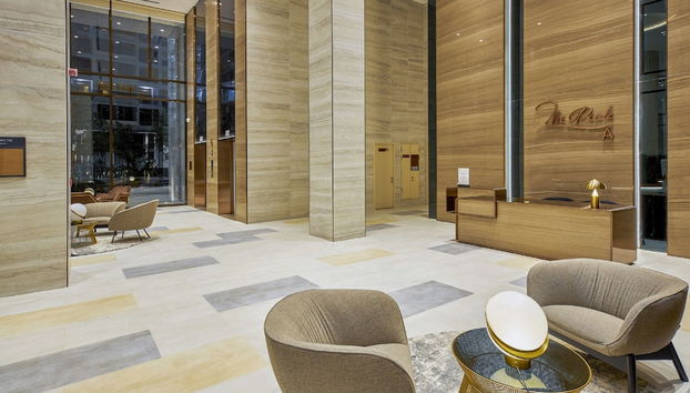 Sitzecke in der Lobby