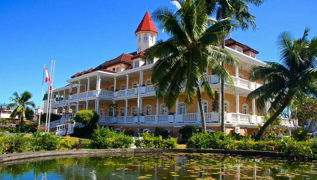 Il magnifico municipio di Papeete