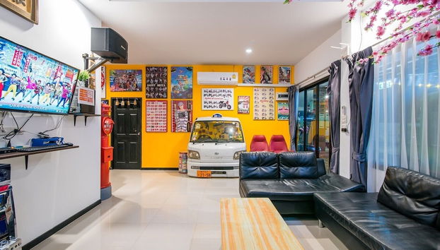 Sala de estar do lobby