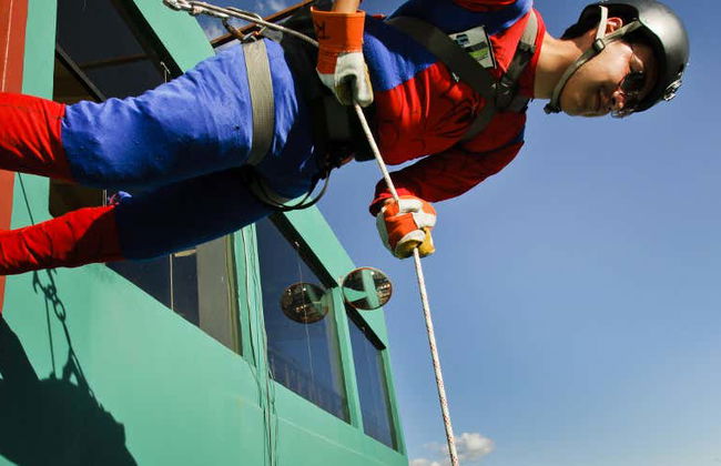 Rappel por el Hotel Presidente de La Paz - Foto 1