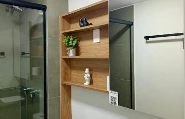 New Go Carlos Gomes Apartamento com Suíte e Linda Piscina no Rooftop 24h - Foto 8