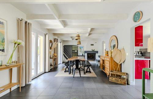 maison familiale à 2 pas du lac,avec spa, à la Gde Escoure-grives - Foto 5