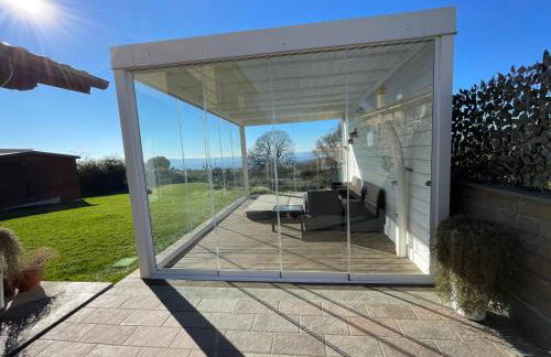 VILLA "Lago Blu" vista lago di Bracciano, con vasca idromassaggio esterna - Foto 16