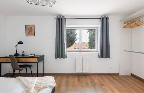 Léna 2 chambres Jardin- climatisation Netflix - Foto 5