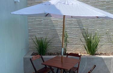 Casa com piscina e um quarto com ar split pé na areia a 50 metros da praia - Foto 5