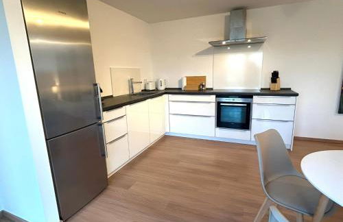 Perfekt für 2! Küche Netflix Terrasse Flughafen - Foto 11