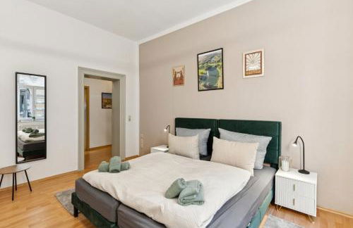 Larooms Halle - Apartment KU11 - 2 Schlafzimmer - 4 Betten - Waschmaschine & Trockner - Foto 12