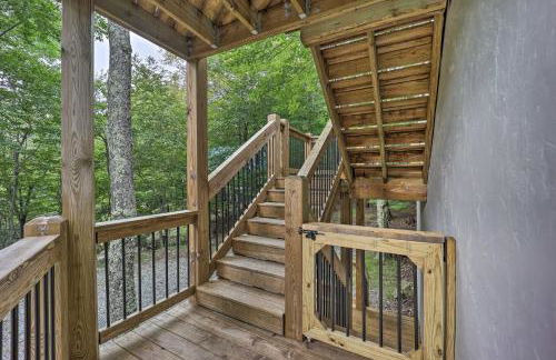 2 Mi to Skiing! Wooded Beech Mtn Retreat with Decks - Foto 59