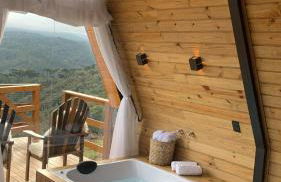 Chalé Alto do Morro 2 - conforto e vista deslumbrante - Foto 41