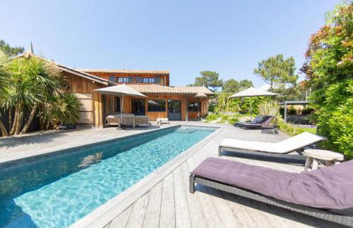 Villa Palombes au Cap Ferret charming villa with swimming pool - Foto 58