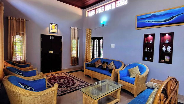 Zona de estar del vestíbulo