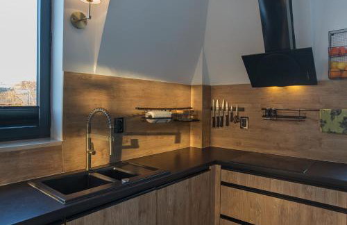 Loft Gryfita - butikowy z kominkiem, blisko plaży, 2-poziomowy - Foto 15