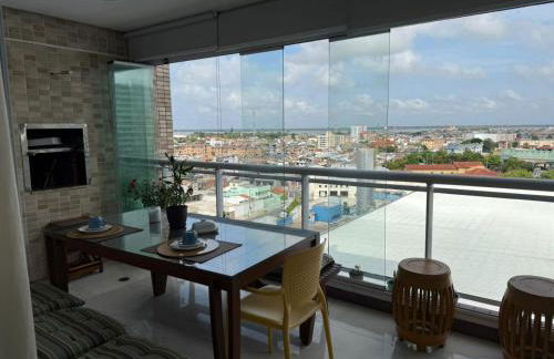 Apartamento completo com 3 SUÍTES - Piscina, Academia, Varanda Gourmet com uma vista privilegiada - Hospedagem à altura da COP30 - Foto 21