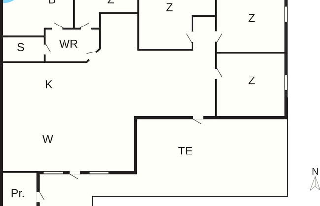 6 Person Holiday Home in Thisted - Foto 3