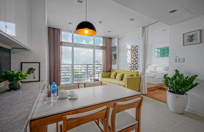 City by night Ben Thanh Apartments - Foto 6