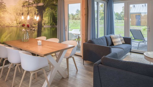 Luxury Villa Near Veerse Meer Resort - Foto 4, Sala de estar