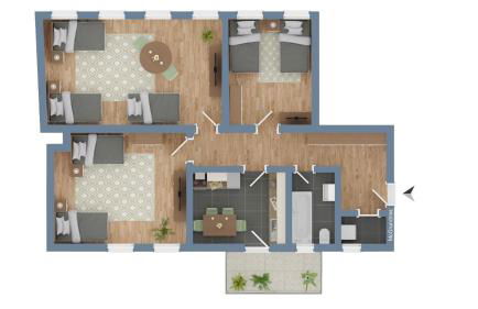 CosyHomes24 - centrally with balcony and parking space - IL01a - Foto 3