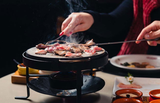 Comida o cena de fondue en el restaurante Casa Di Pietro - Foto 4