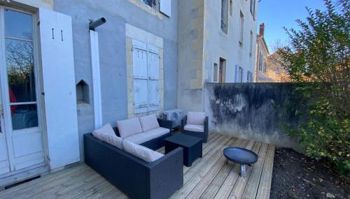 Le St-Benin 2 - Logement de 50m2 à 200m de la gare avec terrasse et jardin - Foto 2, Garden