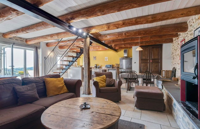 Holiday Home in Saint-beauzire With Garden and Private Terrace - Foto 22