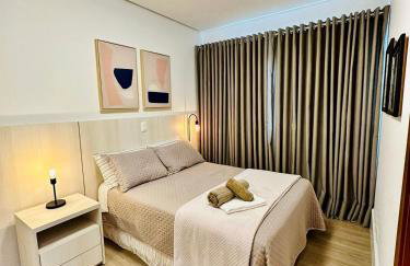 Apto LINDO com lareira, piscina aquecida e jacuzzi - Foto 33