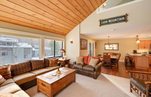 Lincoln Condo with Balcony and View Less Than 2 Mi to Loon Mtn - Foto 8