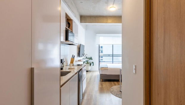 w Cozy Loft in Chapinero - Foto 5, Habitación