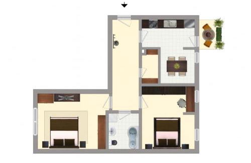 Wohlfühl-Insel in der Altstadt mit WLAN, Balkon, voll ausgestatteter Küche & Supermarkt fussläufig in nur 3 min - Foto 3