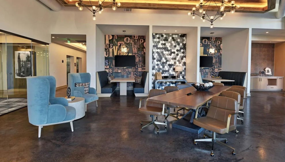 Sala de estar do lobby