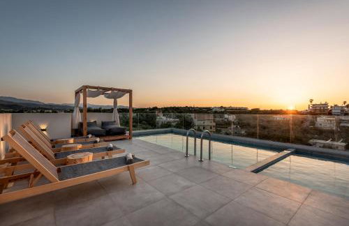 Soleado Villa Chania rooftop heated pool - Foto 1