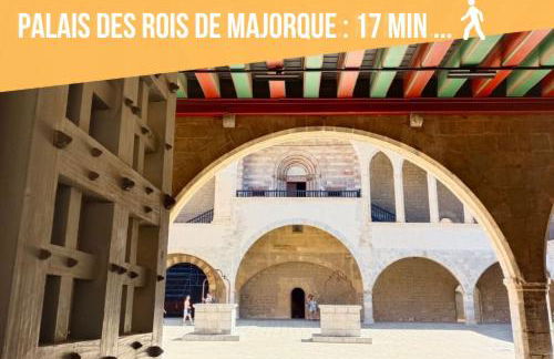 Le Cosy Perpignan Centre, 2 rooms, 2 bathrooms, free WIFI, free parking, lift, central, renovated, spacious - Foto 46