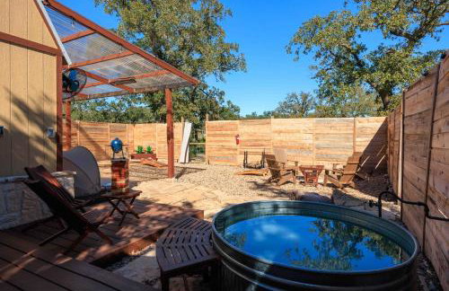 Romantic Tiny Luxury Retreat w heated pool, sauna n outdoor shower in Wimberley 10 acres - Foto 34