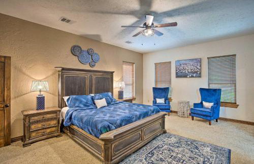 Heated Spa, Fire Pit! 14-Acre Terrell Ranch Escape - Foto 13