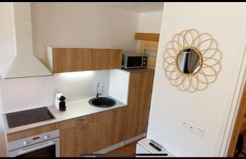 Studio pour 4 personnes pied dans les pistes - Foto 13