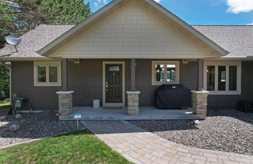 Northwoods WI 6BR Lakefront Cabin Retreat on Lake Nokomis - Minnohawk Lodge - Foto 56