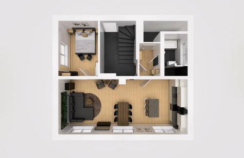 Luxuriöse Ferienwohnung in Chemnitz - Apartment B28 für 2 plus 2 Gäste - Foto 6