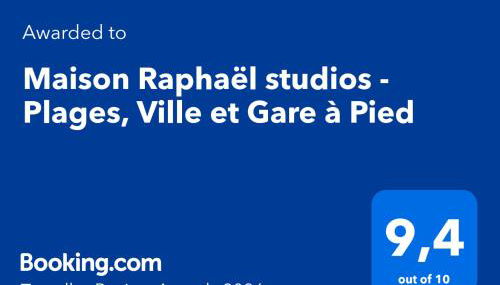 Maison Raphaël studios - Plages, Ville et Gare à Pied - Foto 3