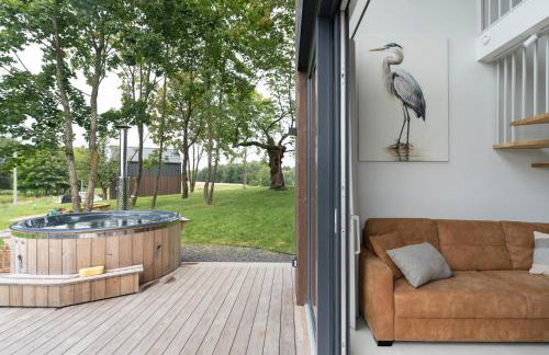 Vilanovka - domki z prywatną balią przy stawie i lesie - Foto 6